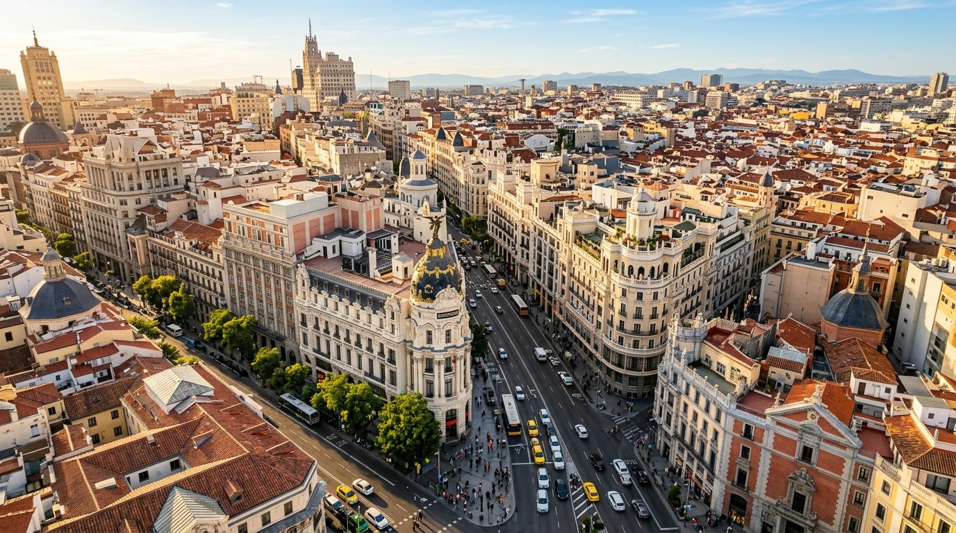Our Madrid location — Calle de Alcalá 58
